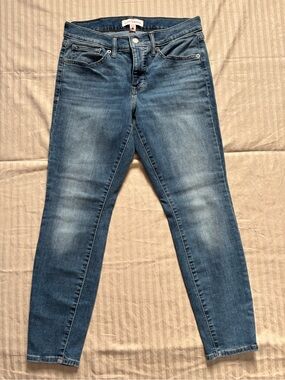 Lucky Brand Jeans Ava Mid Rise Skinny Womens 6/28 A Faded Stretch Denim Y2K